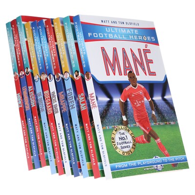 Ultimate Football Heroes Series 2 : 10 Books Collection Set - Ages 7-12 - PB