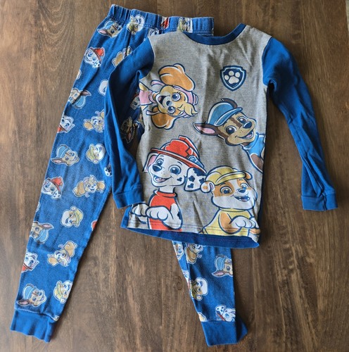 Blue Paw Patrol Pajamas Unisex Size 7 Kids