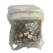 BinifiMux M6 25mm Hex Drive Socket Cap Furniture Bolt, 20 Pack