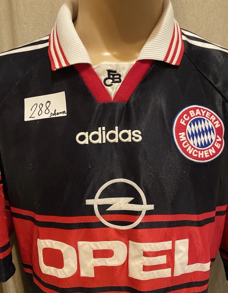 FC Bayern München Original Adidas Heim Trikot 1997-1999 "OPEL" Gr.L - Bild 2 von 4