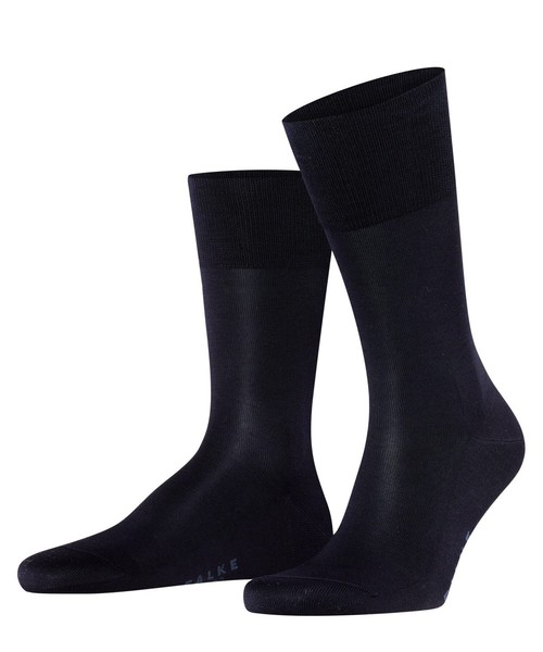 Herren Socken Falke Tiago M 49-50 Baumwolle Einfarbig Blau 6375 Fil D'ecosse-image