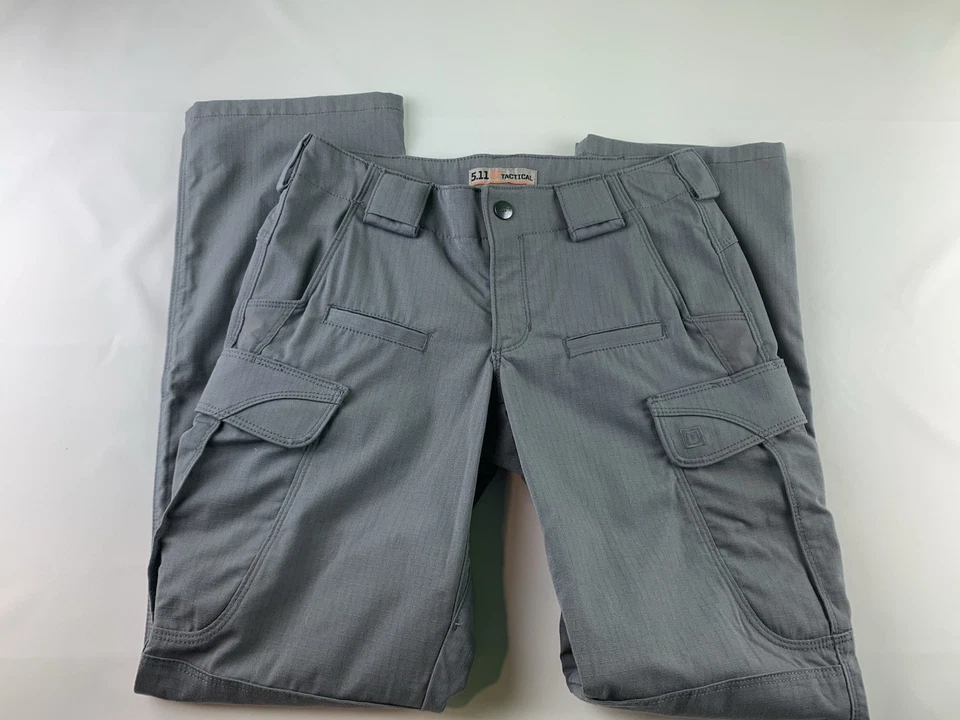 Брюки тактические Stryke 511 женские размер 4 серые эластичные рипстоп универсальные грузовые - Изображение 4 из 4