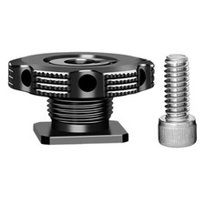 Camera Hot Shoe Mount,Effortless Installation,with Double 1/4" Screw Holes Flash