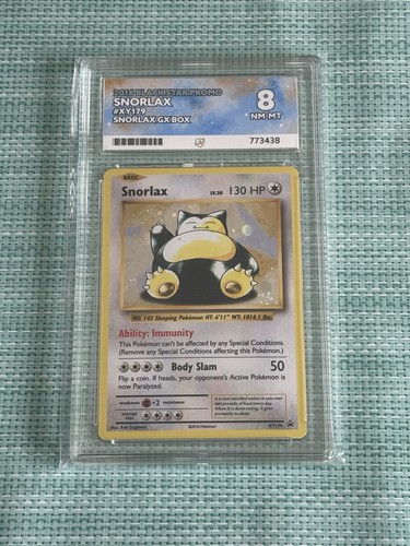 Snorlax graded ACE 8 for sale on eBay
