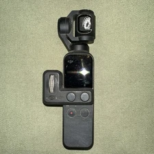 DJI Osmo Pocket Handheld 3 Axis Gimbal Stabilizer OT110 PARTS ONLY Broken Lens