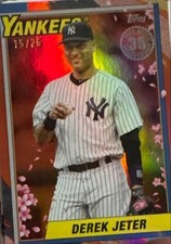 Derek Jeter Topps Cards Through the Years 38