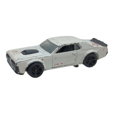 Hot Wheels HW Race  68 Mercury Cougar White #26 Diecast Car