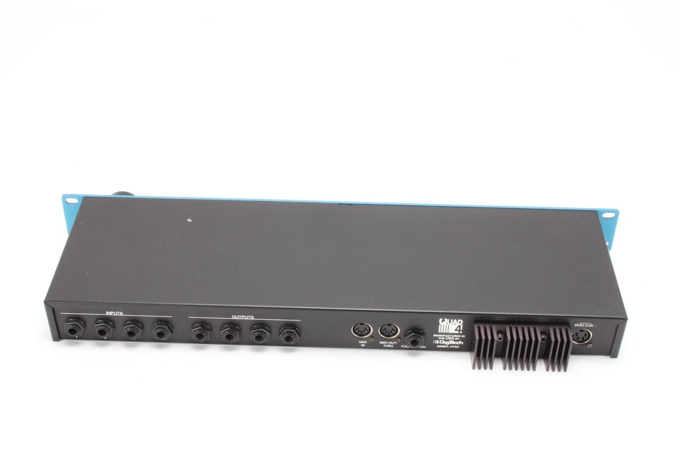 Digitech Quad 4 Studio 4-In-4-Out Multi-Effets Processeur - Fair État - Photo 4/4