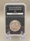 1958-D Franklin Half Dollar Silver Coin