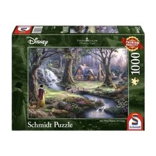 Thomas Kinkade: Disney Snow White 1,000 Pieces  Jigsaw Puzzle | Ages 12+