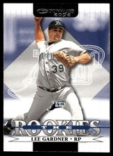 Lee Gardner 2002 Donruss The Rookies #96 Devil Rays MLB READ FREE SHIPPING