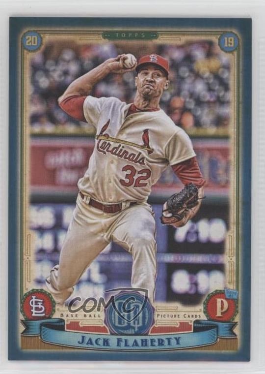 2019 Topps Gypsy Queen Indigo /250 Jack Flaherty #175 00gy