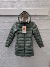 New Save The Duck Joanne Puffer Coat Sz O/XS