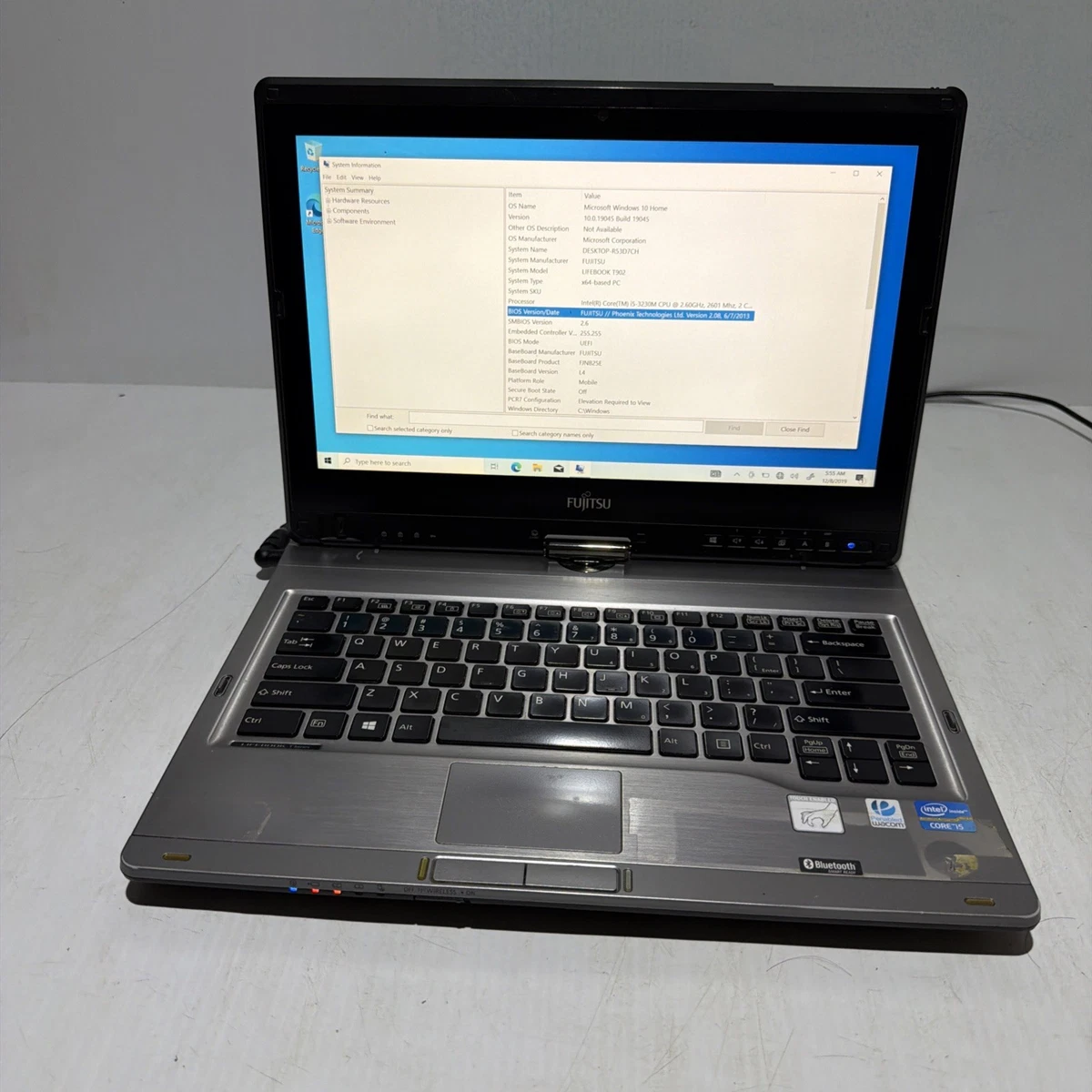 Fujitsu 8 GB RAM PC 500-749 GB Hard Drive Capacity Laptops