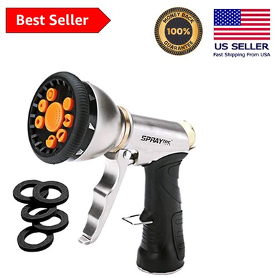 #ad #ad Ergonomic High Pressure Hose Sprayer 9 Adjustable Patterns Leak Free Design $35.16