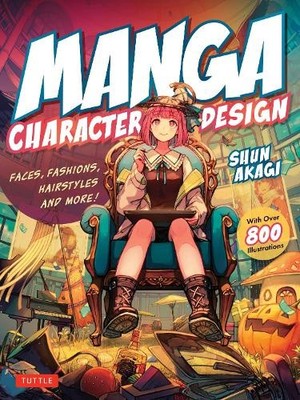 Shun Akagi Manga Character Design (Paperback)