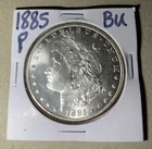 1885 P Morgan Dollar Silver Dollar BU 90% Silver