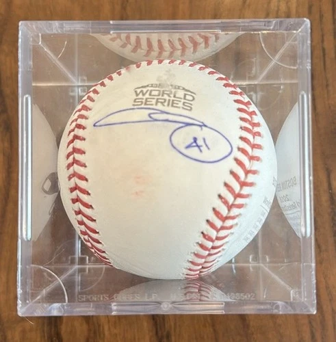 CHRIS SALE Red Sox Signed Auto 2018 World Series Baseball w/ COA