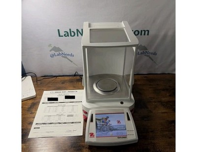 OHAUS  EX324  Explorer Balance, AutoCal just calibrated w Certification