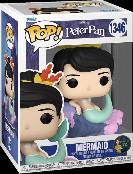 Gadget - Disney: Funko Pop! - Peter Pan 70Th - Mermaid (Vinyl Figure 1346) -D- F-image