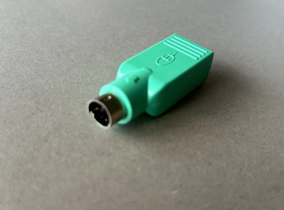 PS/2 PS2 Male to USB Female Adapter Converter Connector For PC Mouse - Image 3 of 3