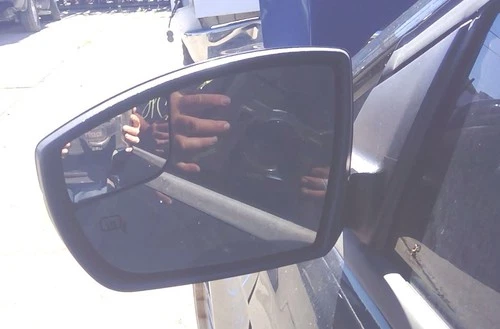 12 13 2014 Ford Focus Driver Left LH Side View Mirror in UH Black w/ Signal