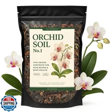 Orchid Soil - Premium Potting Mix for Phalaenopsis, Dendrobium and Cattleya |