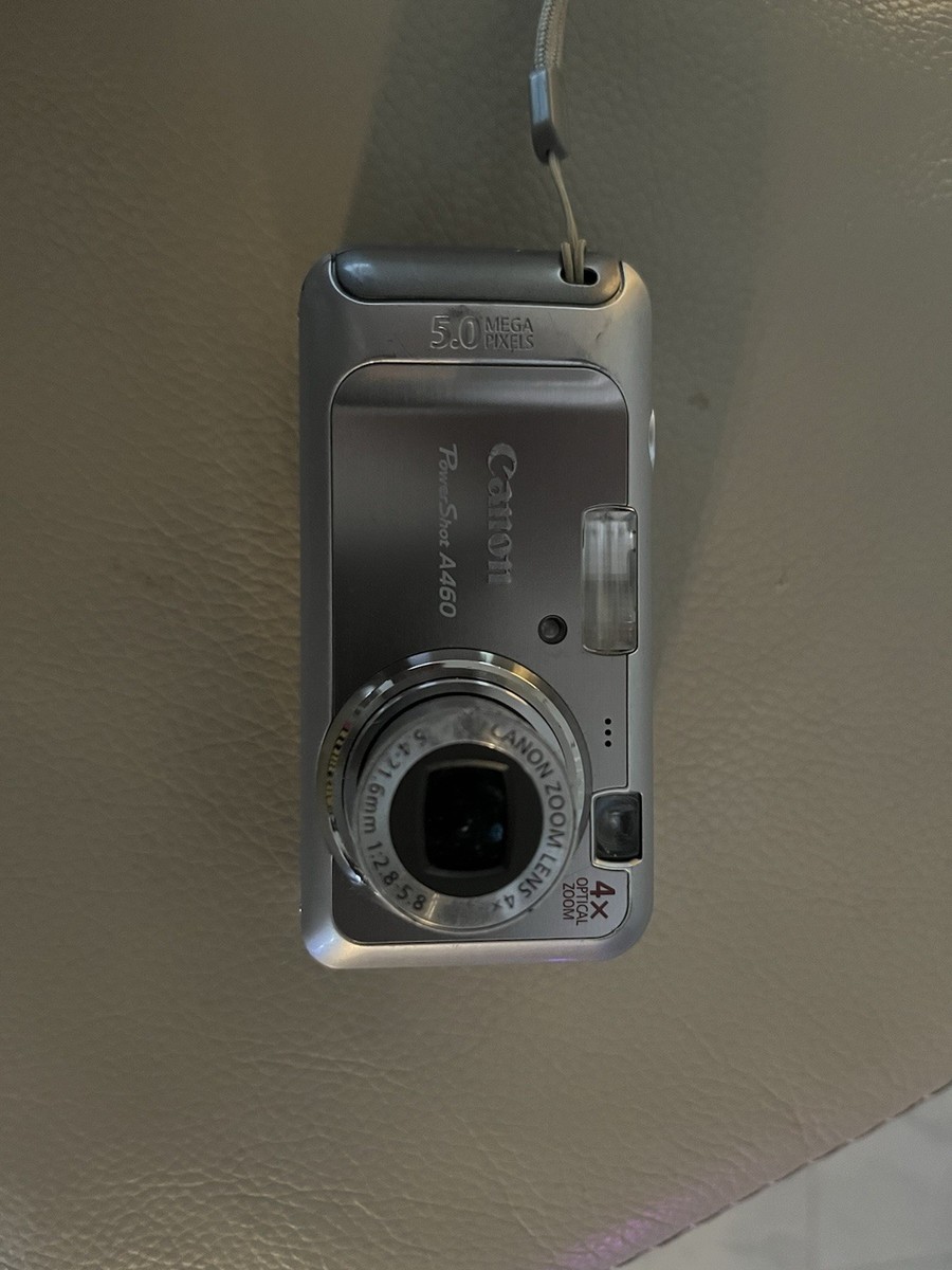 Canon PowerShot A460 Compact Digital Camera 5MP 4x Optical Zoom