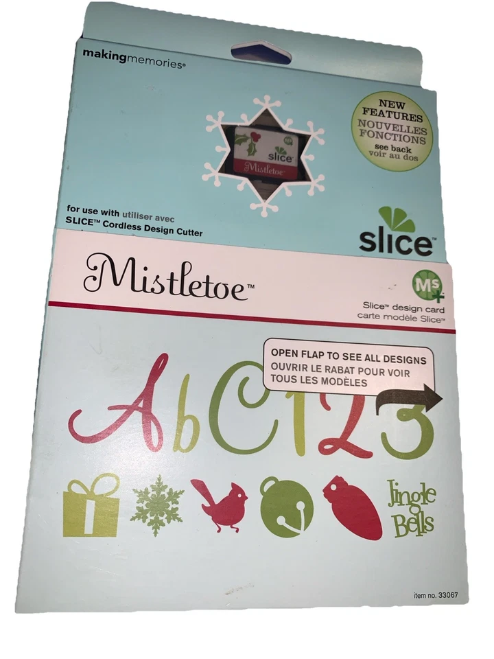 Tarjeta de diseño de rebanada de muérdago Making Memories Foto 2 de 4