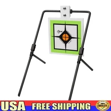 AR500 Square Spinner Target Stand Portable Shooting Practice Rimfire Centerfire