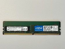 Crucial Micron MTA9ASF1G72AZ 8GB DDR4 2400MHz ECC Unbuffered RAM CT8G4WFS824A