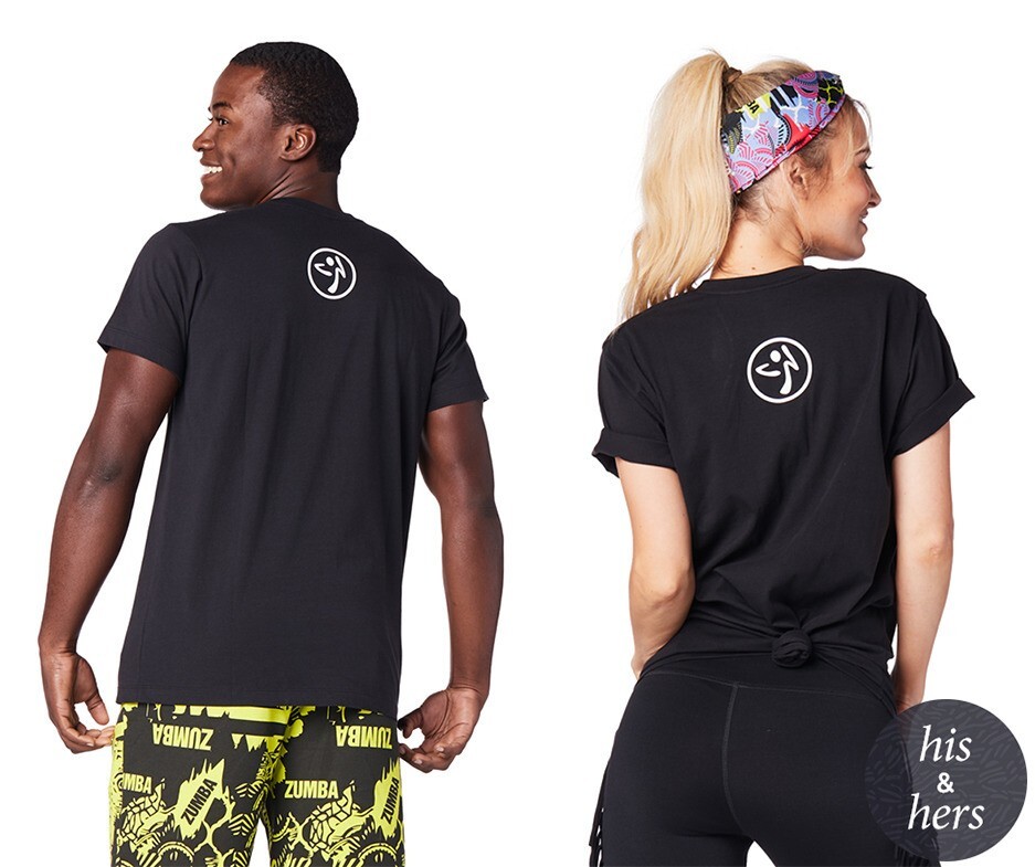 Zumba I Love Zumba Unisex Tee - Black ~ XS/S ~ New! Free Shipping