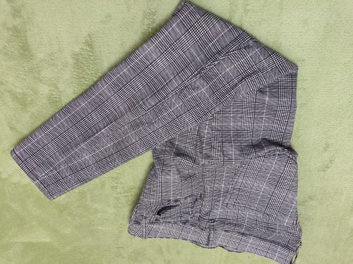 Chico's Women 11/30w So Jeggings High Rise Gray Plaid Pants Trousers - Picture 12 of 12
