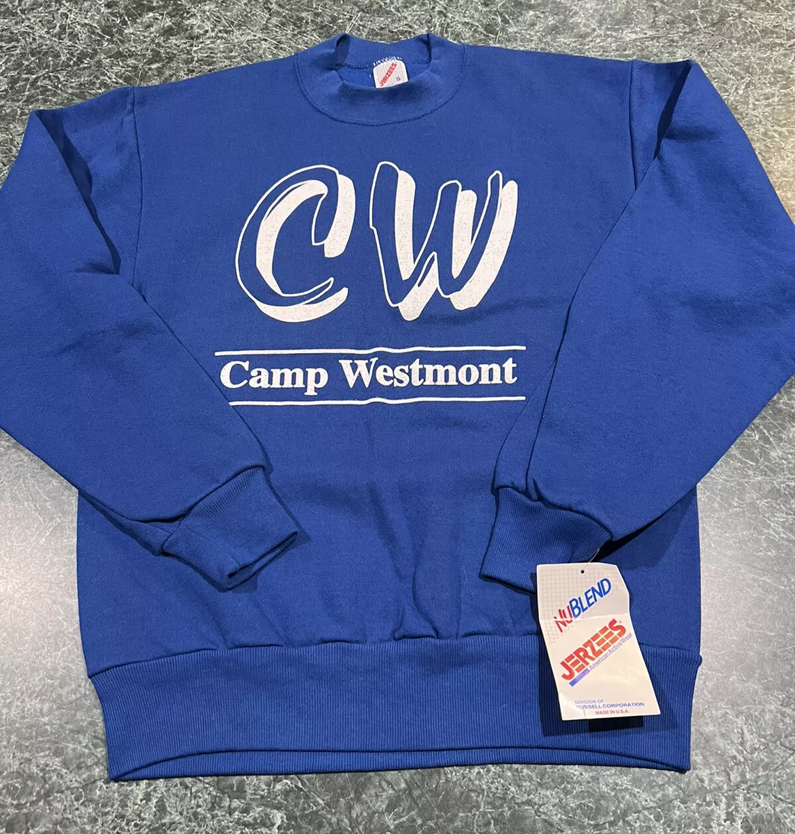 American vintage store camp sweatshirt