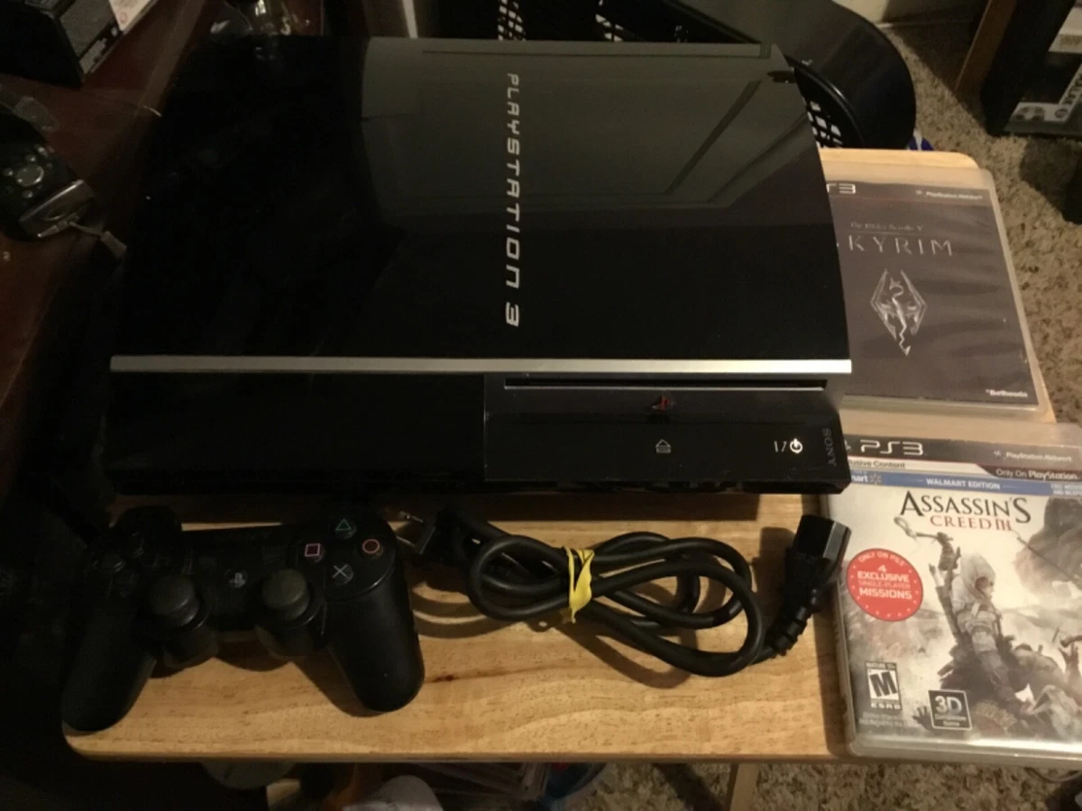 Sony PlayStation 3 80GB Console - Black for sale online