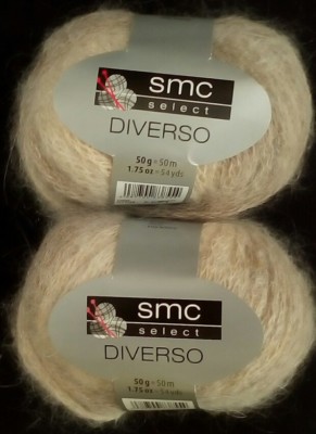 LANA GROSSA Diverso DSCNTND Yarn Wool Nylon Super Kid Mohair 54y 50m 50g LOT: 2