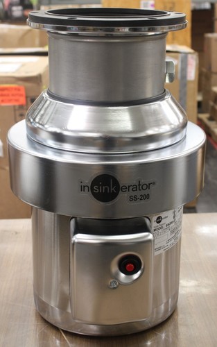 Insinkerator SS-200-27 *Used* Commercial Garbage Disposer, 2 hp, 1 Phase