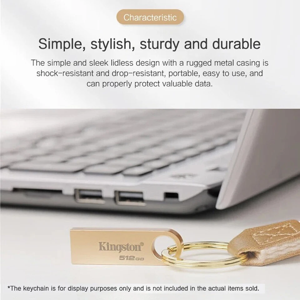 Kingston DataTraveler SE9 G3 64GB 128GB 256GB 512GB USB-A 3.2 Flash Drive - Image 4 of 4