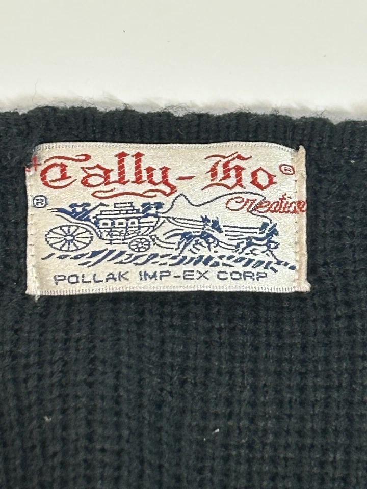 Tally Ho Halloween Cardigan Women Small Knit Long Sleeve Casual Sweater - Image 3 of 3