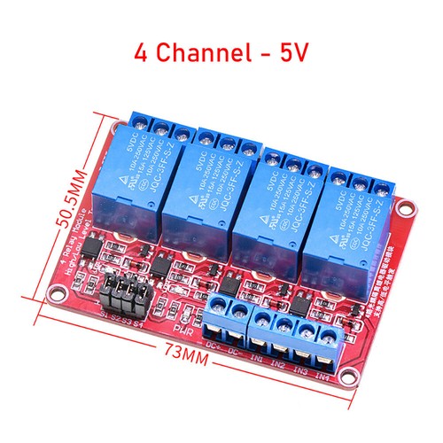 1/2/4/6/8-Kanal Relais Modul 5V 12V 24V Optokoppler Relaiskarte Relaisplatine - Picture 18 of 26