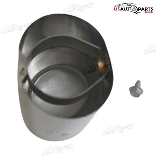 Cubierta de punta de tubo de escape de acero inoxidable genuino Subaru para Forester 2008-2018 2,5 L Foto 4 de 4