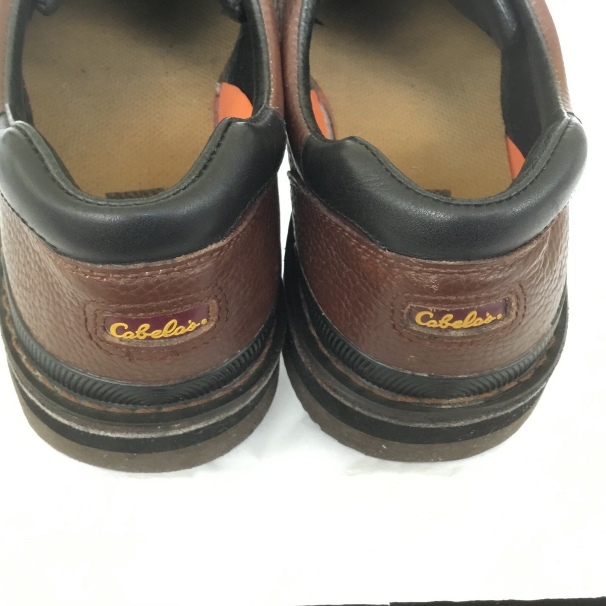 Cabela\'s Men 13 Wide |Brown| GTX Waterproof Moc Toe Oxford Vibram Leather Shoes Cabela main image 3