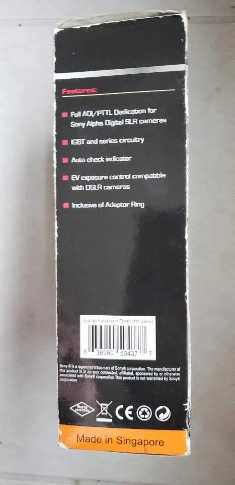 Bower SFD14C Digital Macro CloseUp RingLight Flash fits CANON i-TTL DSLR Camera  - Image 4 of 4