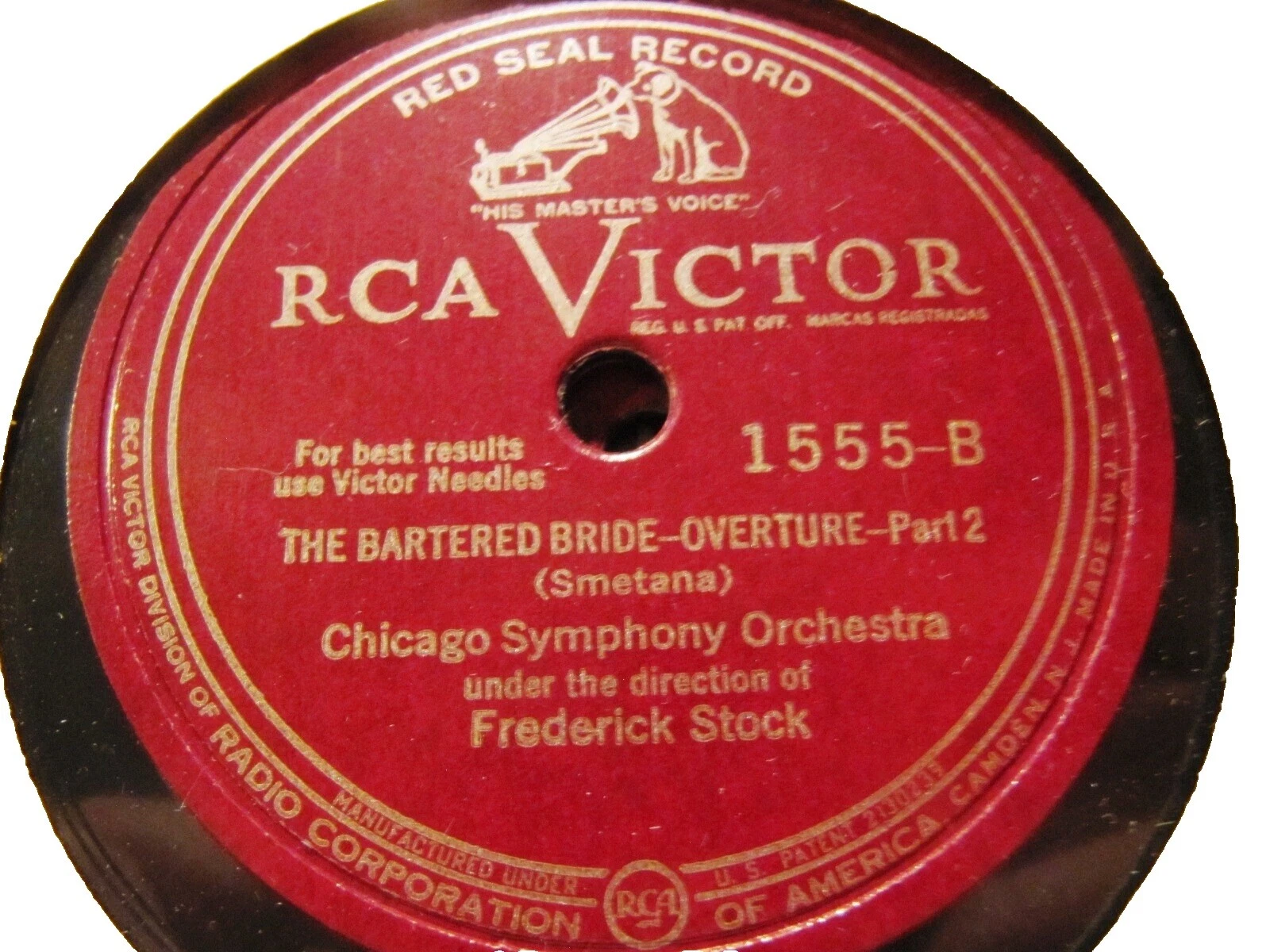 Chicago Classical 78 RPM Vinyl Records