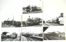 7 photos at ANDOVER JUNCTION & ANDOVER TOWN (Hants) - 1954/55 - job lot