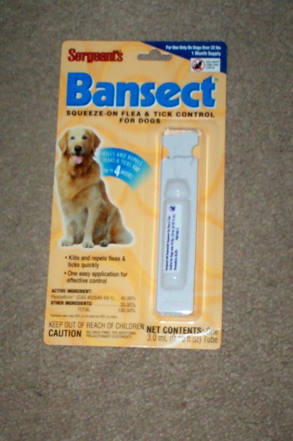 sergeants bansect flea and tick control for dogs