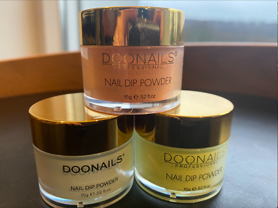 DOONAILS - NAIL DIPPING POWDER SMOOTH AVOCADO (OVP) EXTRA DRY FLASHLIGHT 