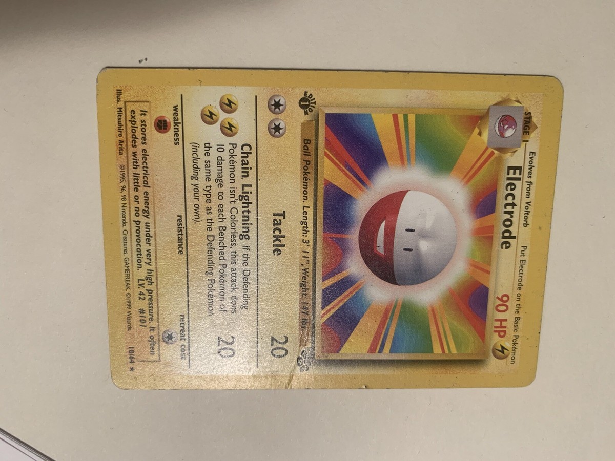【PSA10】マルマイン カードe electrode ホロ　1st PSA 10 - Pokemon ELECTRODE - Jungle NO SYMBOL Error - 2/64 Holo