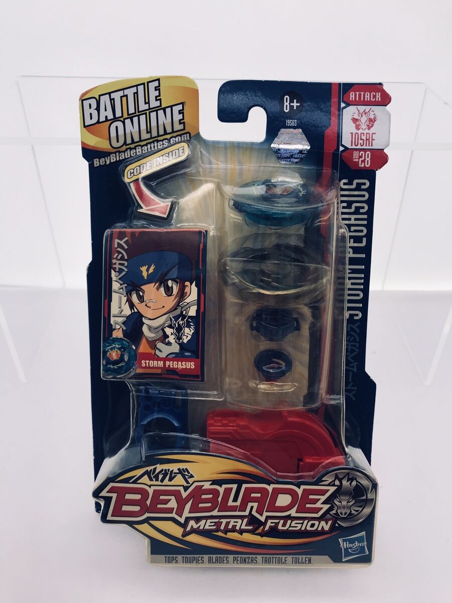 Out of Production Hasbro Beyblade Metal Fusion BB-28 Storm Pegasus 105RF  Attack