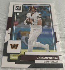 2022 Donruss Football Carson Wentz Washington Commanders base card #52